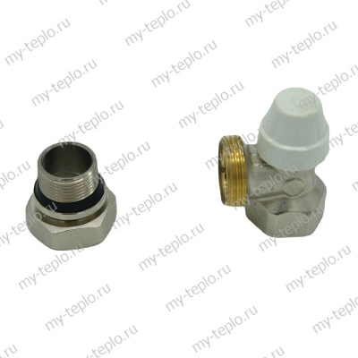 Вентиль д/термоголовки верхний угловой 3/4" Orkli (2038)