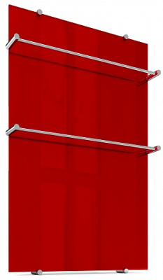 Полотенцесушитель электрический Теплолюкс Flora 60х90 красный (2129970)